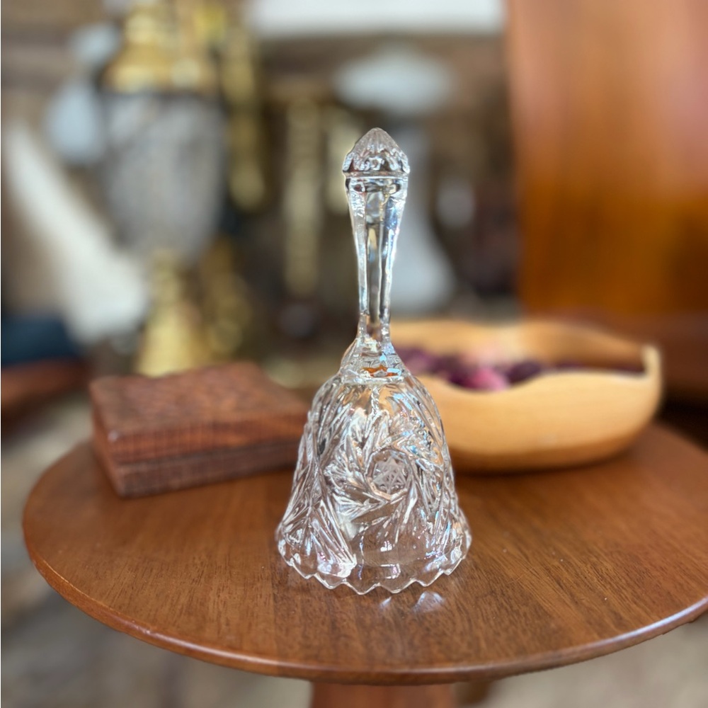 Liszt by KRISTAL ZAJECAR Vintage Crystal Etched Bell